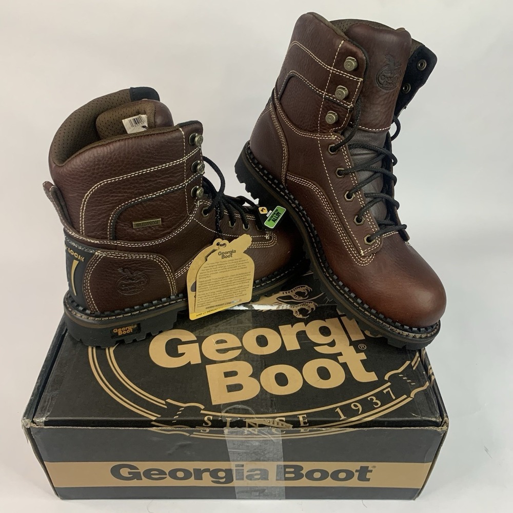 Georgia Boot AMP LT‎ Logger Alloy Toe Waterproof Women's Logger Boot 10M GB00428